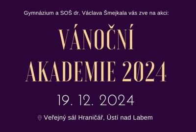 Vánoční akademie - 19. 12. 2024 (pro rodiče a veřejnost od 17.00 h)